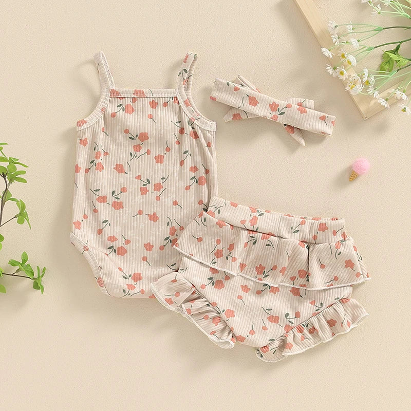 Pippa Floral Set Beige