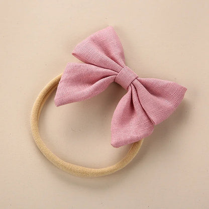 Linen Baby Girl Headband