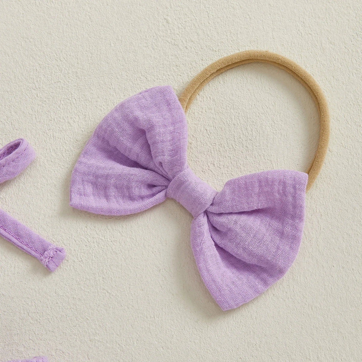 Mimi Ruffle Romper Set Purple