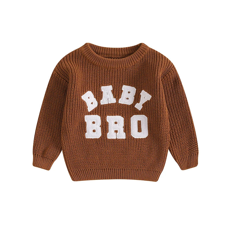 Baby Bro Knit Jumper Brown