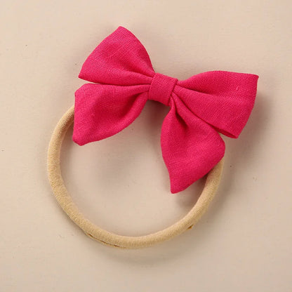 Linen Baby Girl Headband