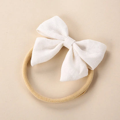 Linen Baby Girl Headband