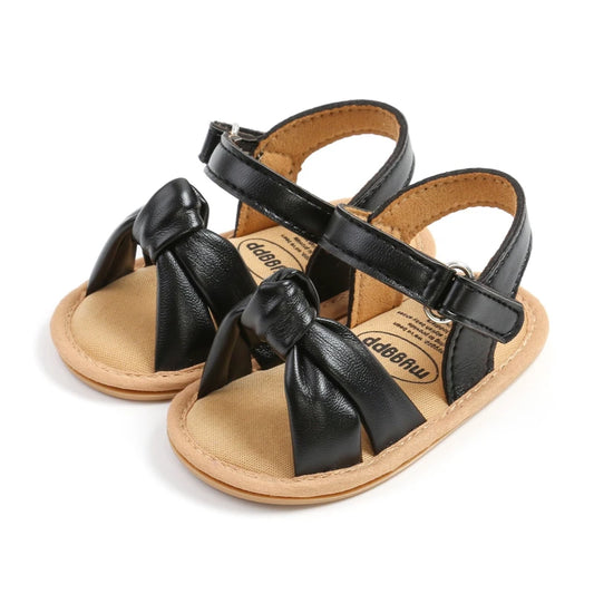 Baby girl black prewalker shoes